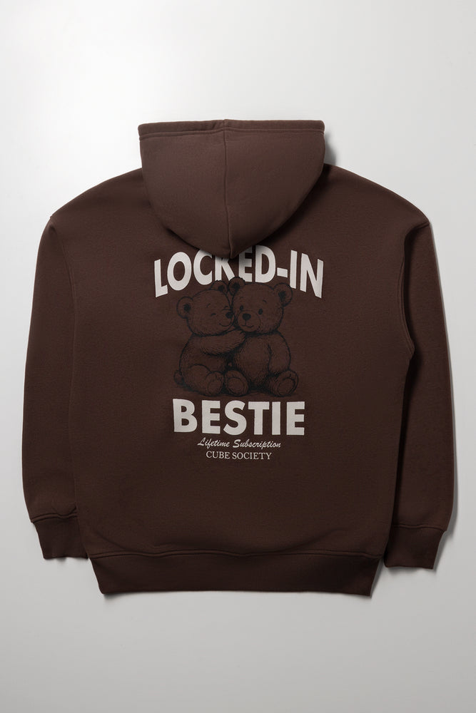 Oversized Hoodie Brown (2)