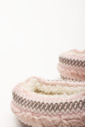 Tape Detail Slippers Pink (3)