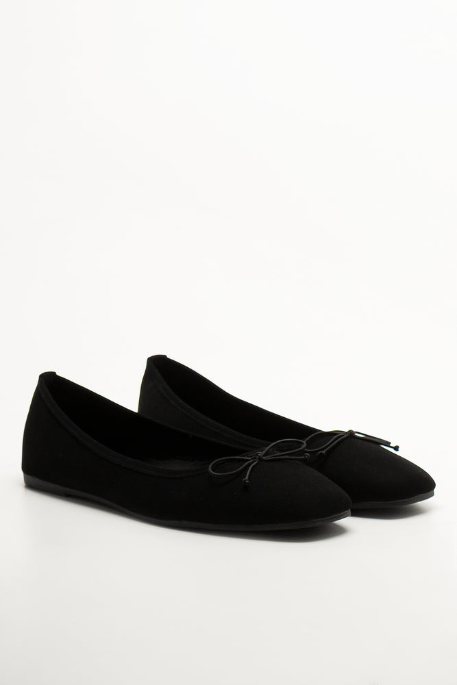 Square Toe Pumps Black