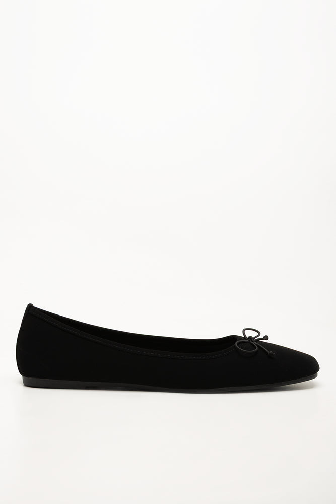 Square Toe Pumps Black