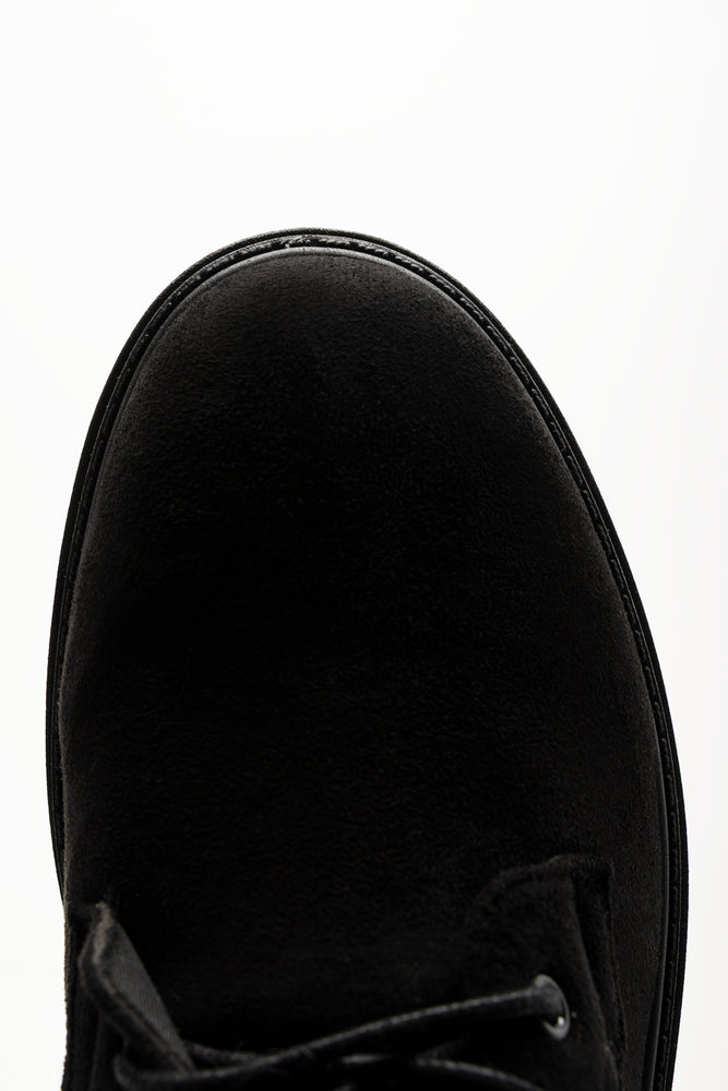 Chunky Lace Up Boots Black (4)
