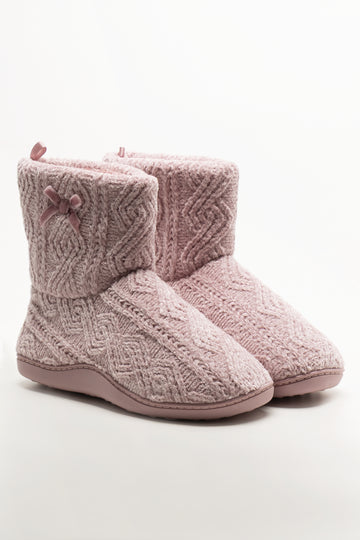 Boot Slippers Pink