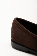 Metal Trim Loafers Brown (3)