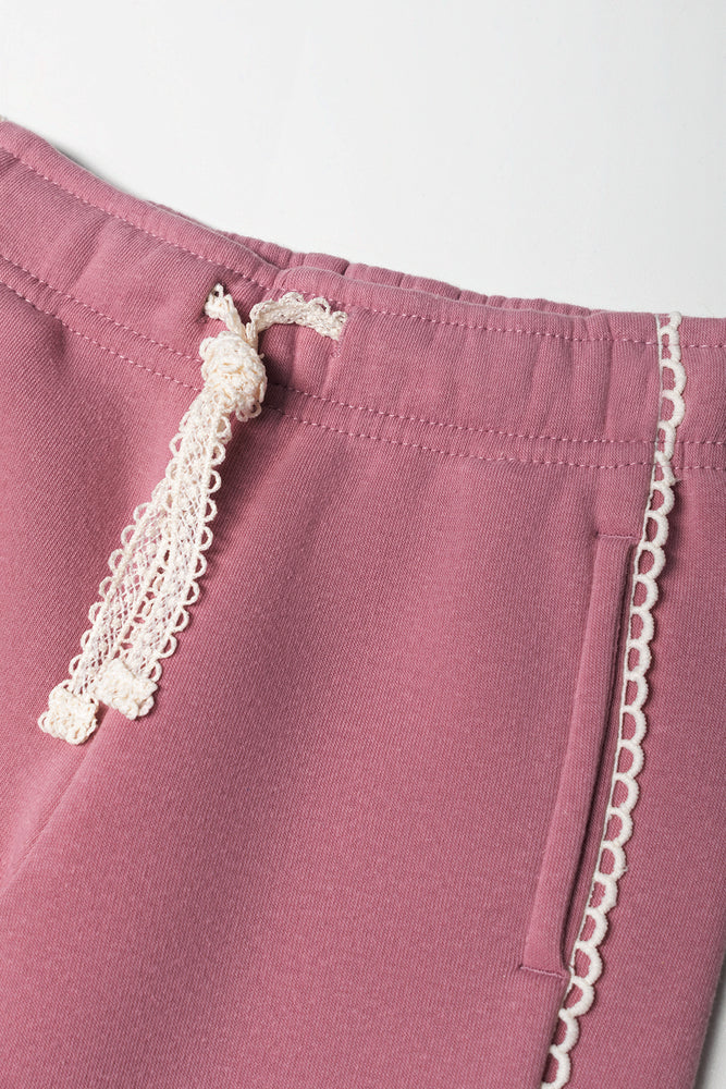 Wideleg Trackpants Pink (1)