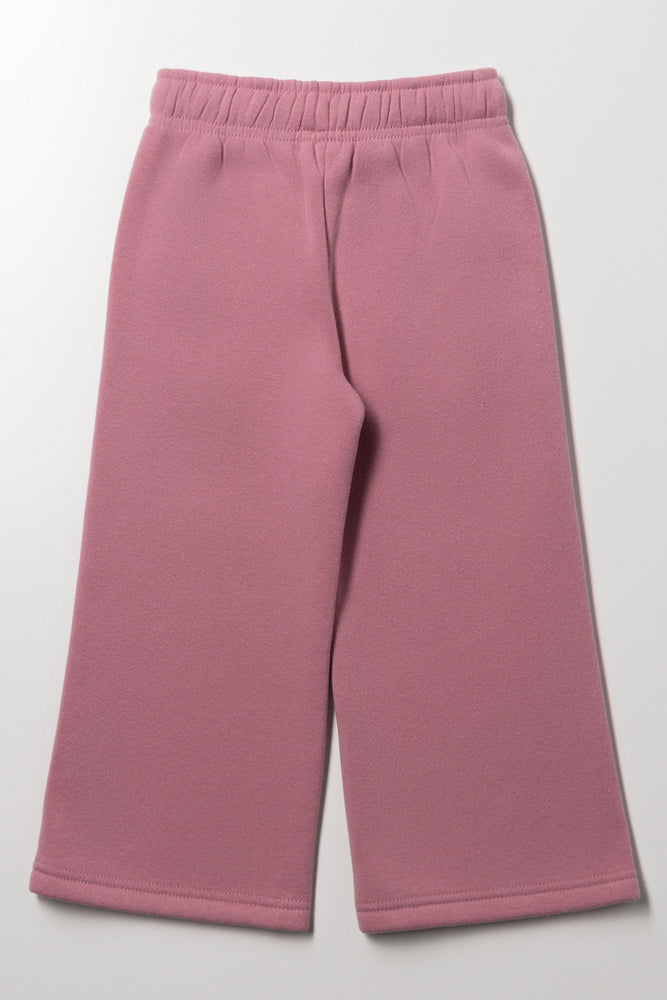Wideleg Trackpants Pink (2)