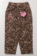 Minnie Mouse Animal Barrel Pants Tan