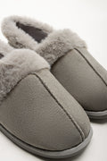Closed Back Slippers Grey (2)