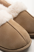 Closed Back Slippers Tan (2)