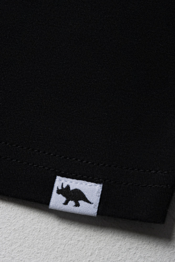 Basic Black Short Sleeve T-Shirt (1)