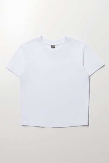 White Crew Neck T-Shirt