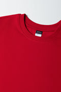 Basic Red Cotton T-Shirt (1)