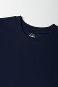 Basic Navy Short Sleeve T-Shirt (1)