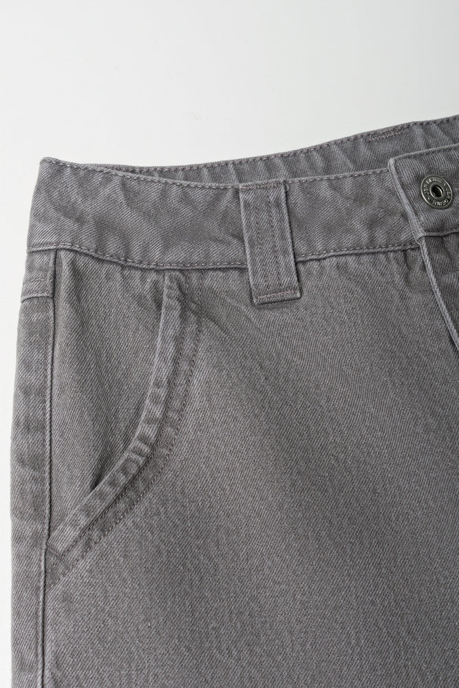 Baggy Cargo Denim Jeans Grey (1)