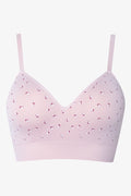 Floral Seamfree Bralette Pink