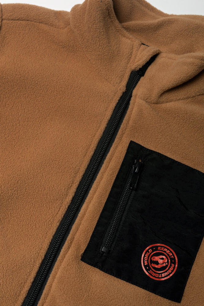 Zip Through Tracktop Camel | Tops & T-Shirts | Ackermans