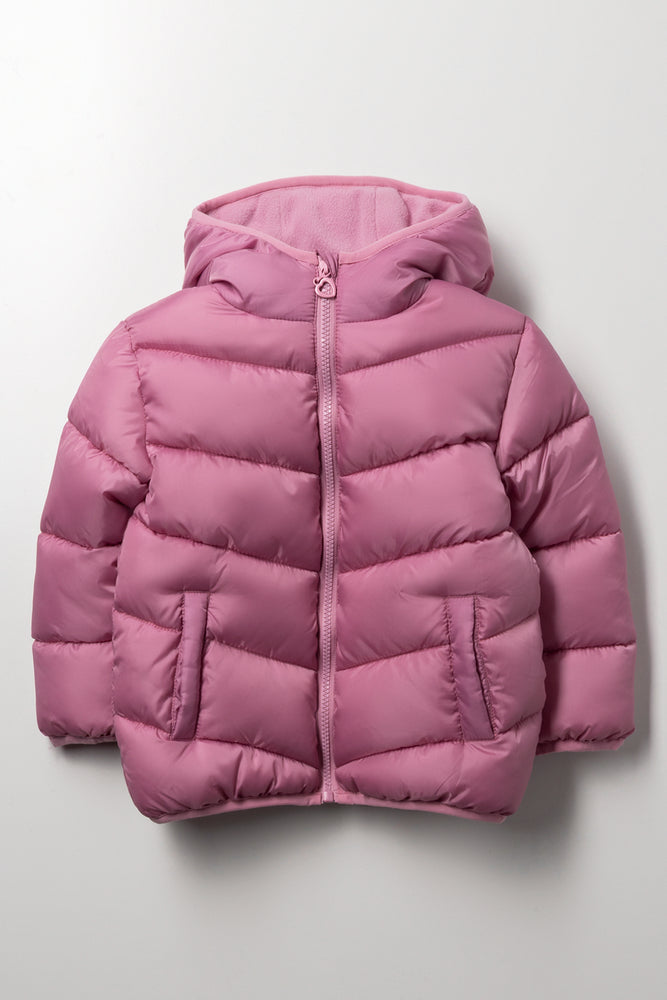Puffer Jacket Pink