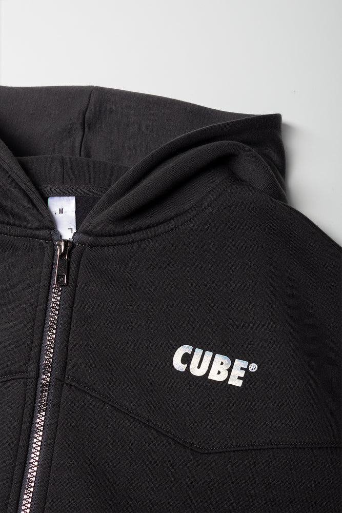 Hooded Zip Through Tracktop Dark Grey | Tops & T-Shirts | Ackermans