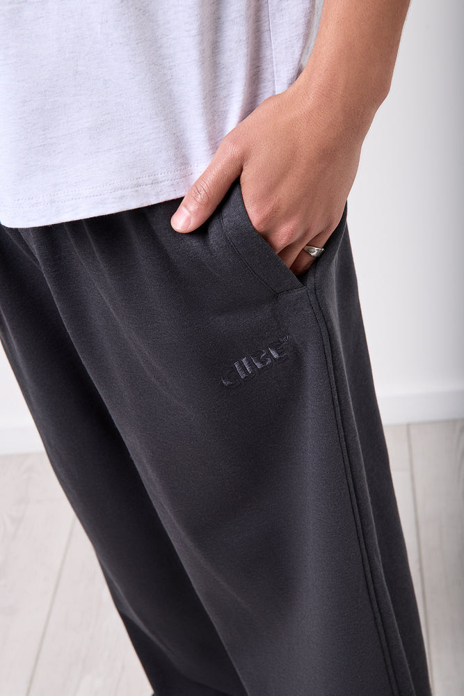 Charcoal Balloon Fit Track Pants (3)
