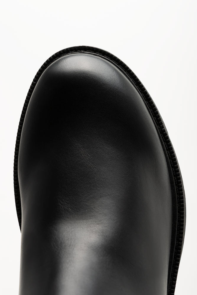 Chunky Long Boots Black (4)