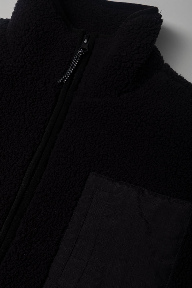 Zip Through Tracktop Black (1)