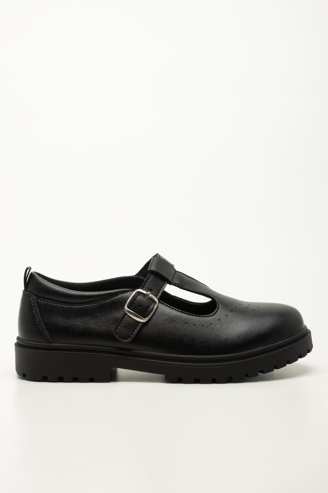 Black T-Bar School Shoes (1)