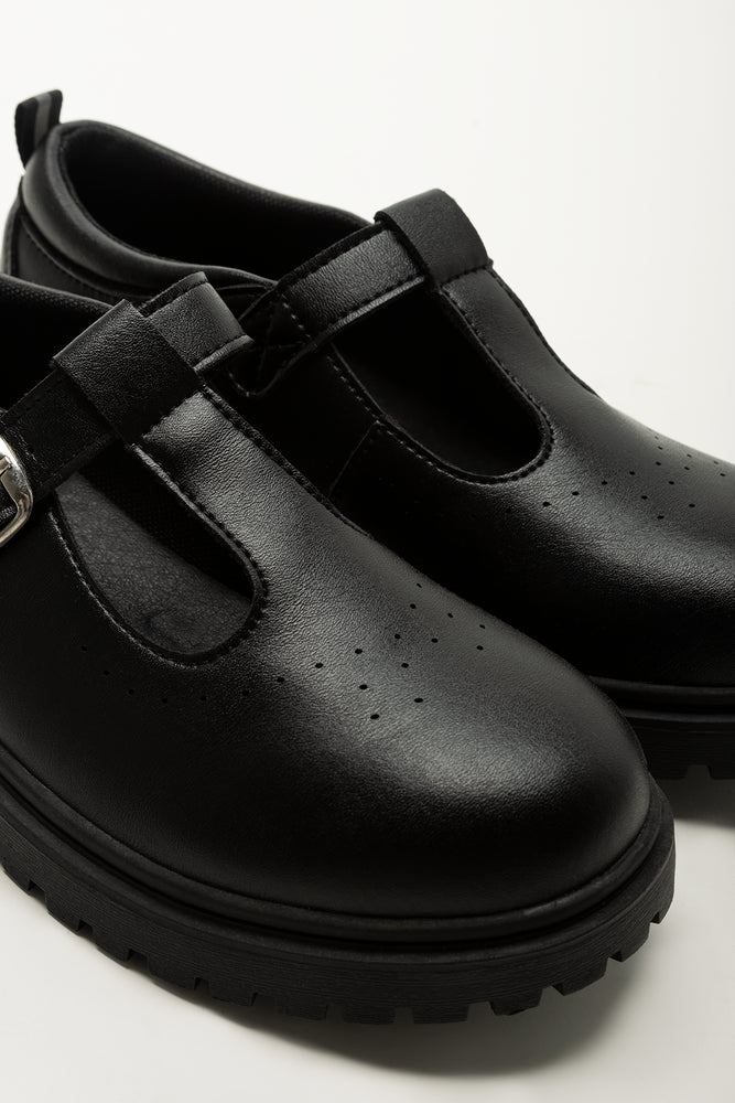 Black T-Bar School Shoes (2)