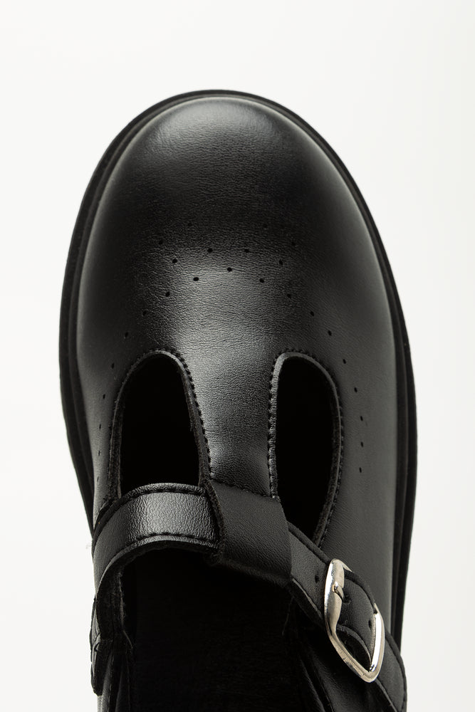 Black T-Bar School Shoes (4)