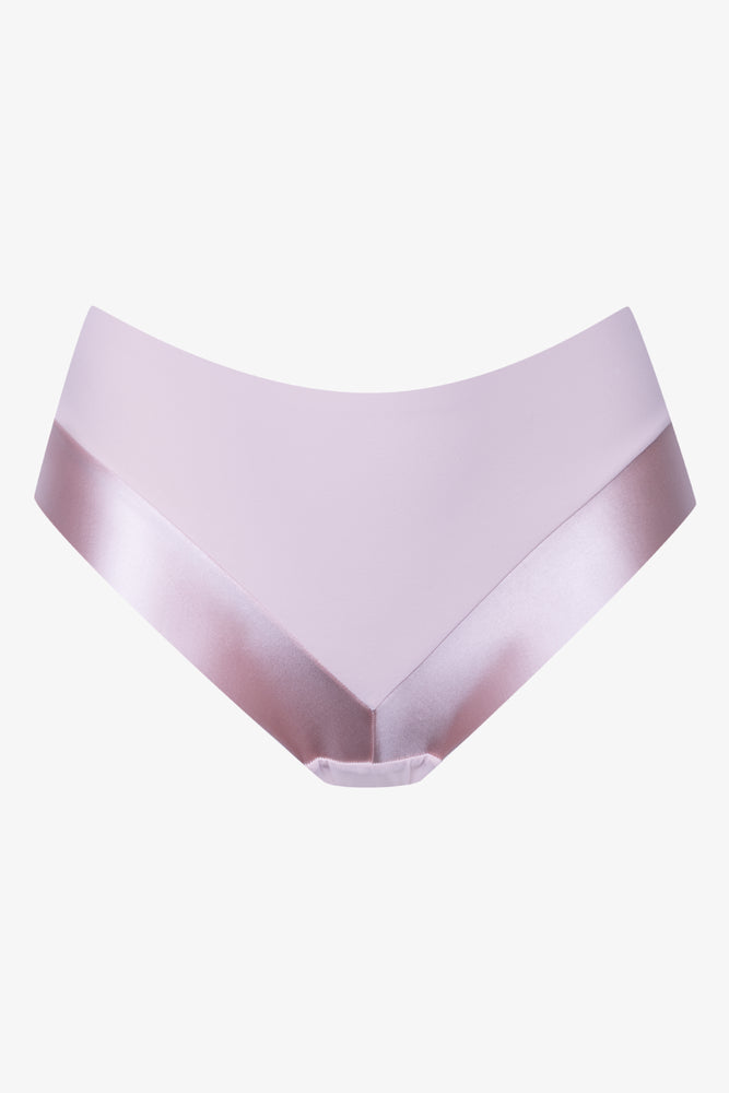 Satin Brazilian Panties Blue & Pink