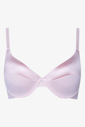 Satin Feel T-Shirt Bras Pink & Blue (1)