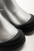 Metallic Chelsea Boots Silver (2)