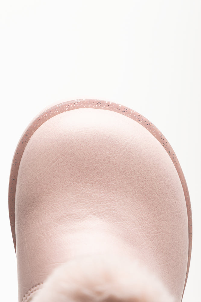 Tassel Fur Boots Pink (4)