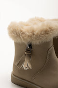 Tassel Fur Boots Natural (3)