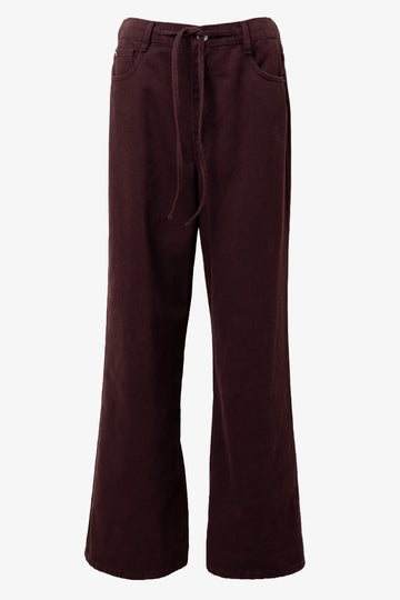 Wideleg Jeans Chocolate