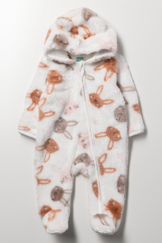 Sherpa Babygrow Cream