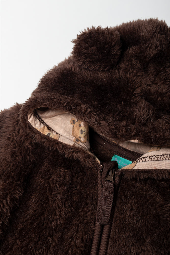Buddy Bear Babygrow Brown