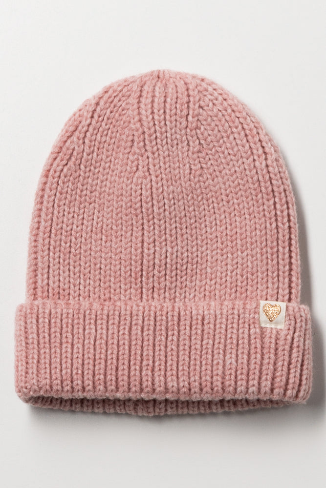 Fuzzy Beanie Pink
