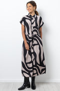 Floral Dress Black
