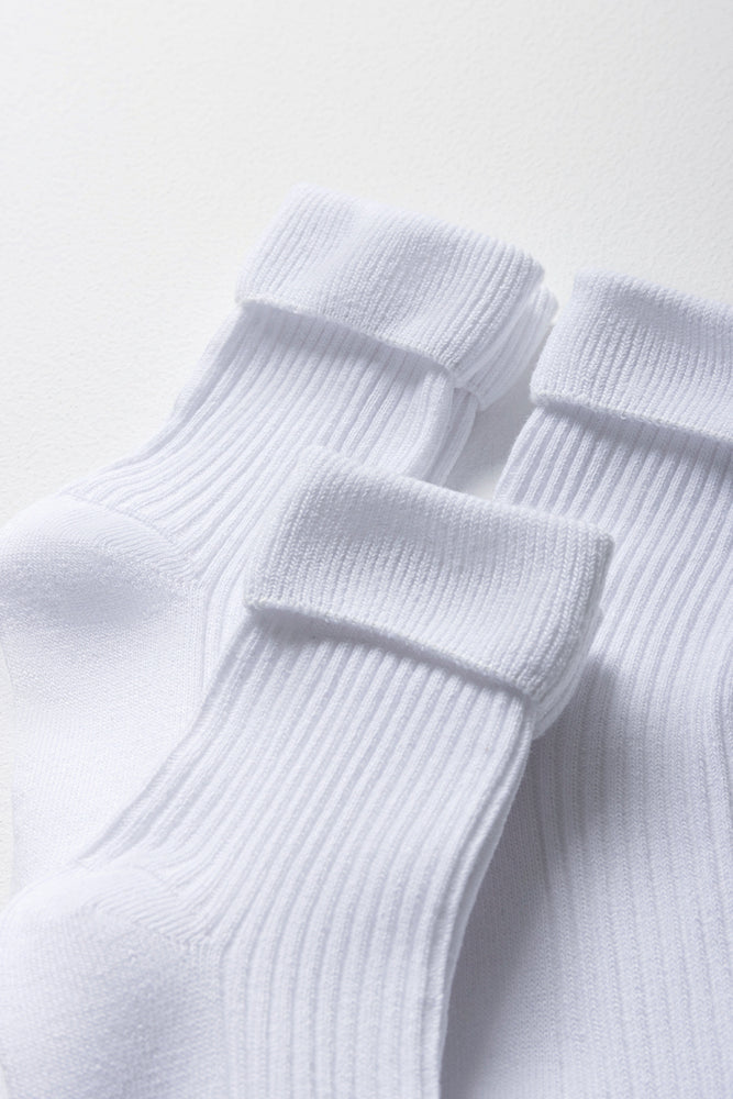 White 3 Pack Anklet Socks (1)