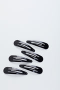 Black Hair Clip 6 Pack (1)