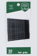 30 Pack Black Hair Grips