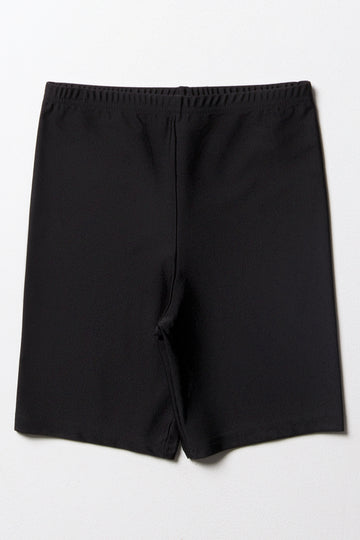 Girls Black Cycling Shorts