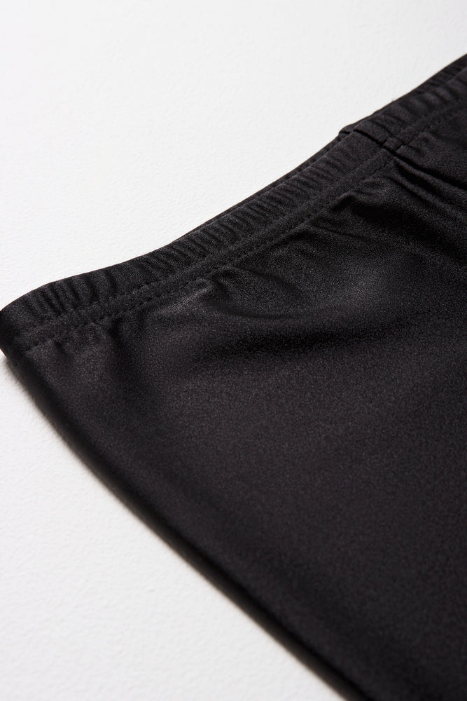 Girls Black Cycling Shorts (1)