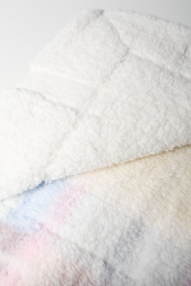 Sherpa Thrown Pastel Pink