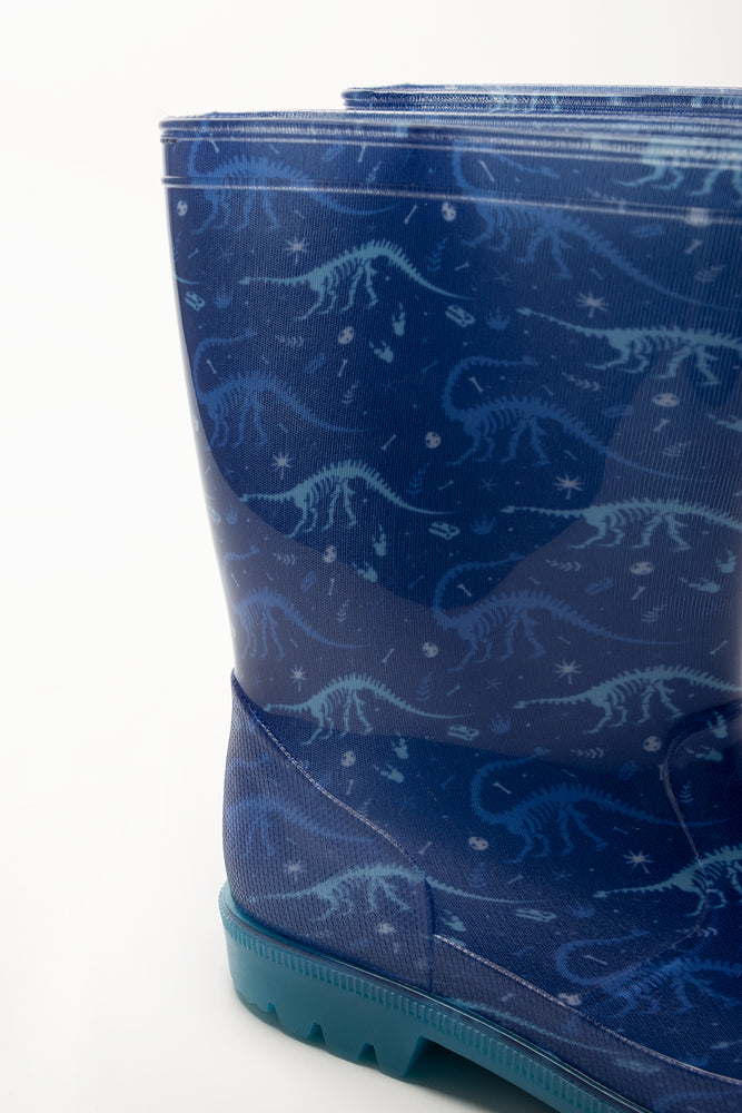Light Up Rain Boots Blue (3)