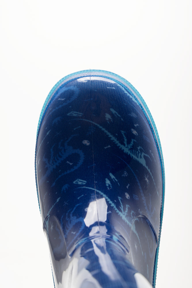 Light Up Rain Boots Blue (4)