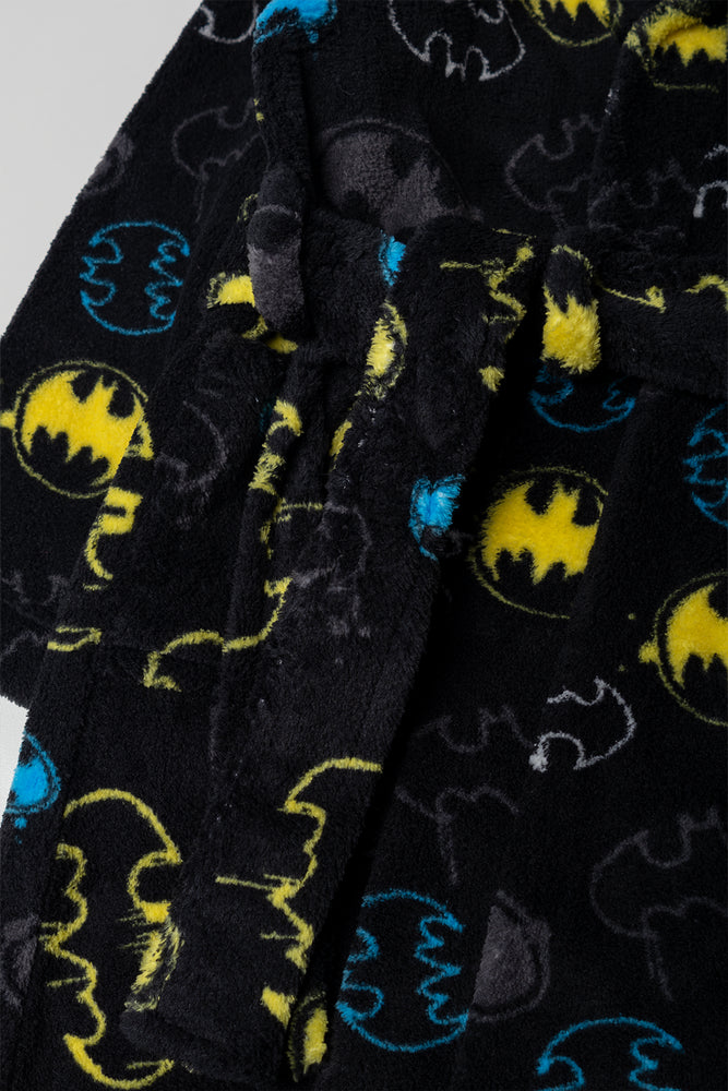 Batman Fleece Gown Black