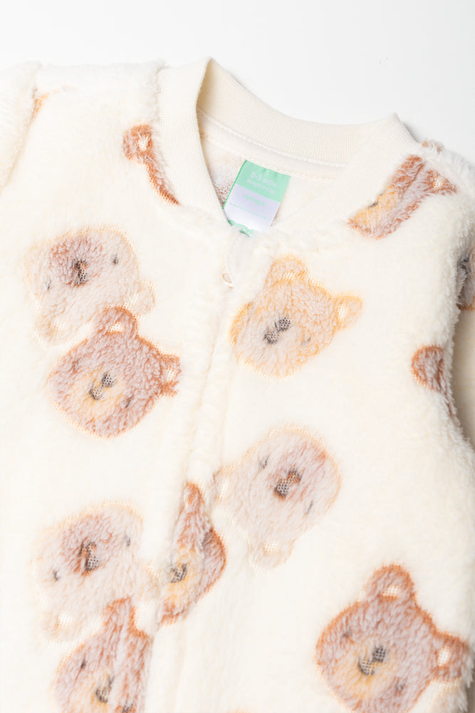 Bear Babygrow Cream