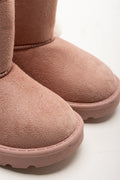 Pom Pom Comfy Boots Pink (2)