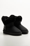 Glitter Comfy Boots Black