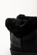 Glitter Comfy Boots Black (3)